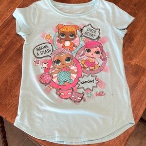 LOL Little girls short sleeve tee size 10/12
